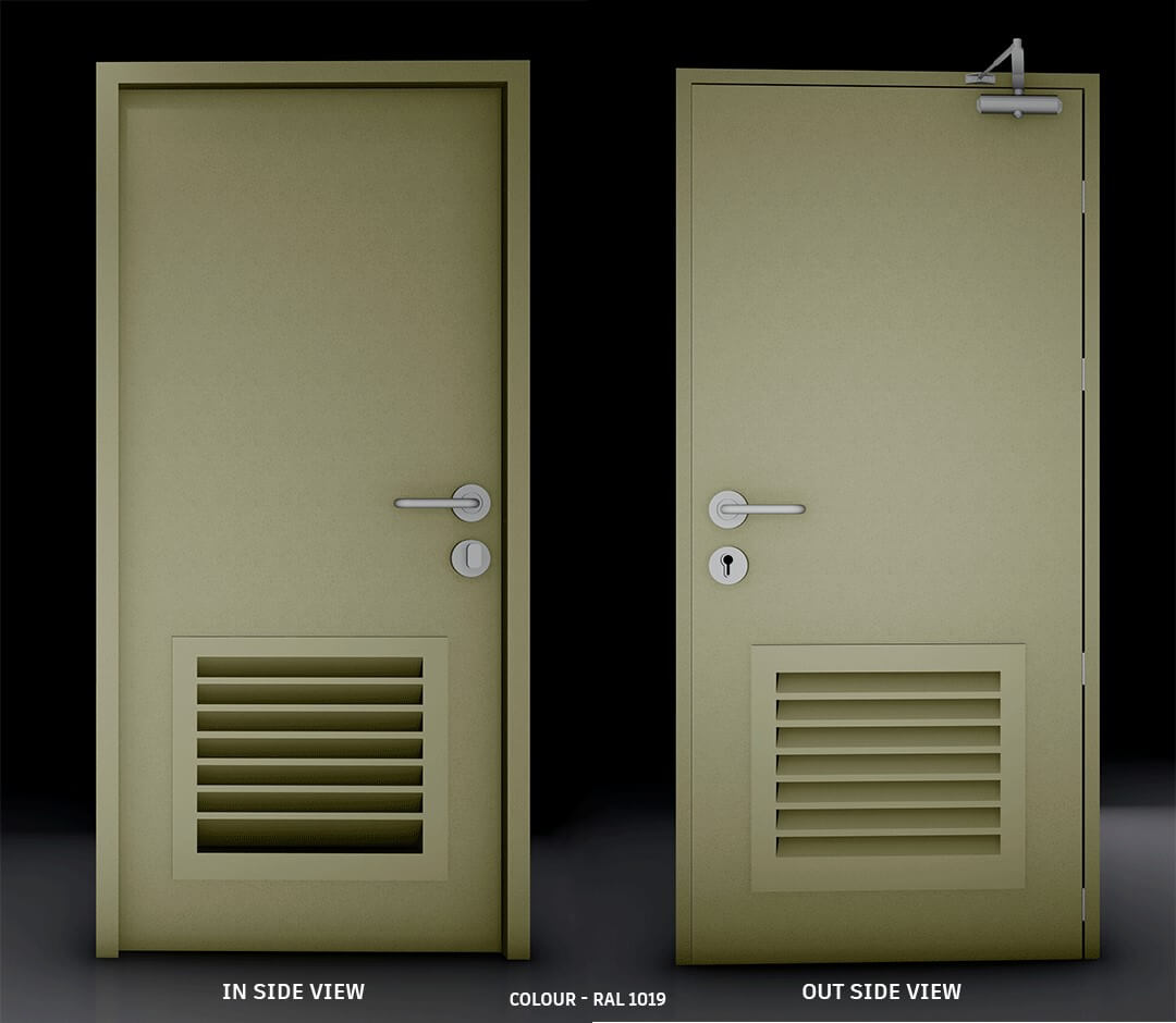 LOUVER-SINGLE-DOOR