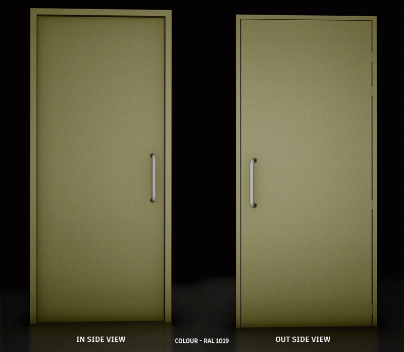 SAGA Single Sash Fire Door Type 3