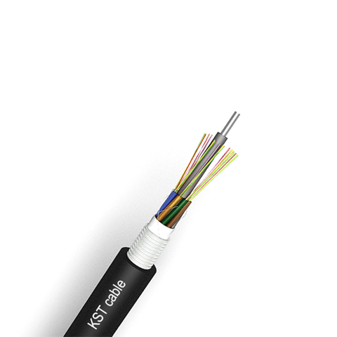 GYTA Aluminum Tape Armored Fiber Optic Cable For Aerial And Duct