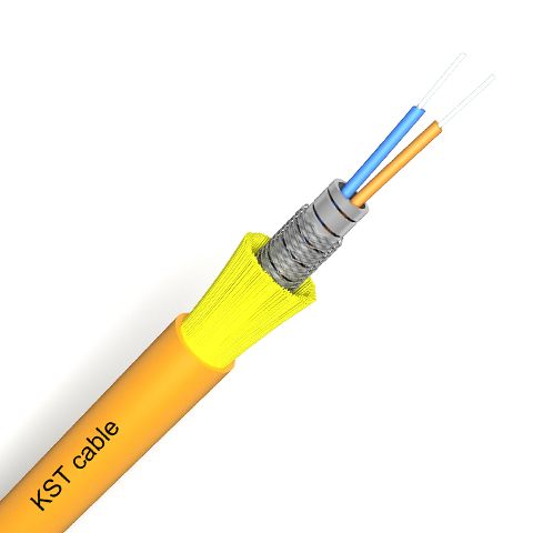 Steel Armored Braiding Fiber Optic Cable